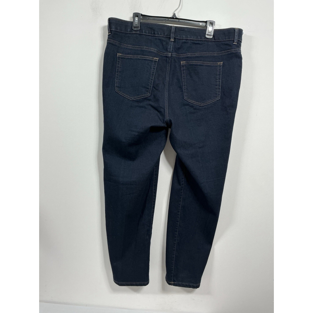 Womans Chaps Blue Denim Stretch Jeans 18W - Picture 2 of 9